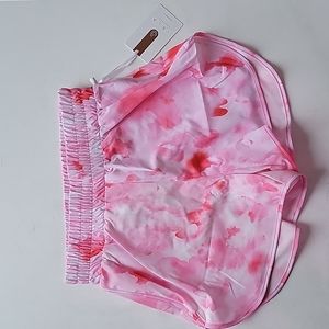 Pink Running Shorts